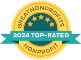 GreatNonprofits | Top Rated Awards Badge | Transparent